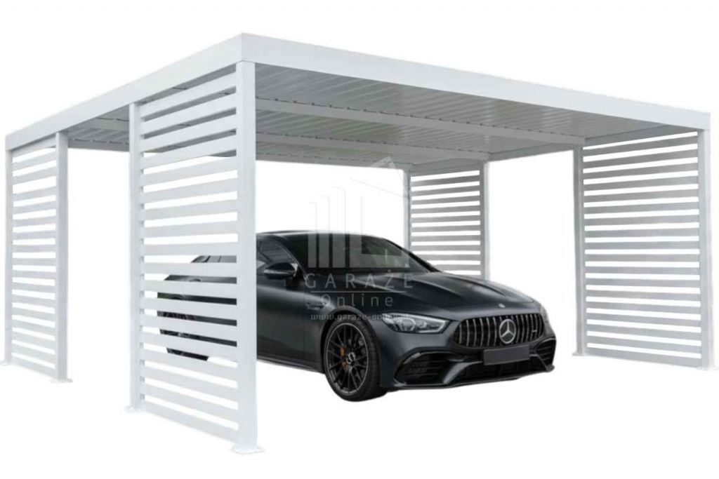 Carport PREMIUM - Wiata samochodowa 5,5x5  dodatkowa zabudowa ID1173 Inowrocław - zdjęcie 1