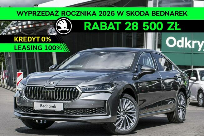 Škoda Superb L&amp;K 2.0 TDI 193 KM DSG 4x4 - Dostępna od ręki! Łódź - zdjęcie 1