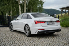 Audi A6 S Line Quattro Gletscherweiss Metallic CarPlay Gwarancja FV Kraków - zdjęcie 4