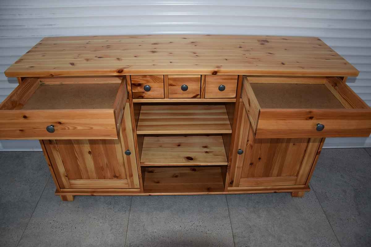 komoda z drewna sosnowego - jak nowa Olsztyn - zdjęcie 3