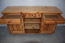 komoda z drewna sosnowego - jak nowa Olsztyn - zdjęcie 3