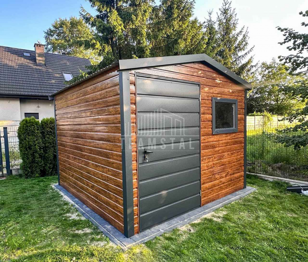 Schowek - domek 2,5x2,5m - drzwi - okno  dach TS1150 Białogard - zdjęcie 5