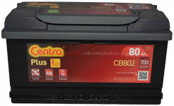 Akumulator Centra Plus 80Ah 700A Kilińskiego 51 Słupsk