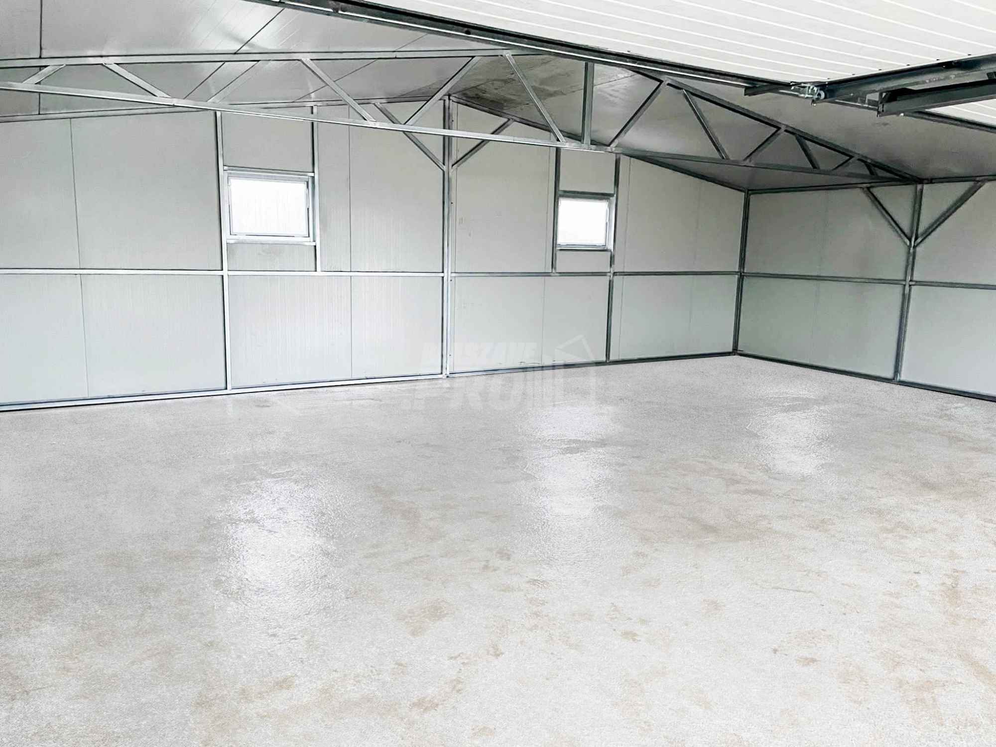 Garaż Ocieplany Płyta Warstwowa 9x6 Brama uchylna 2x okno drzwi GP259 Nysa - zdjęcie 7