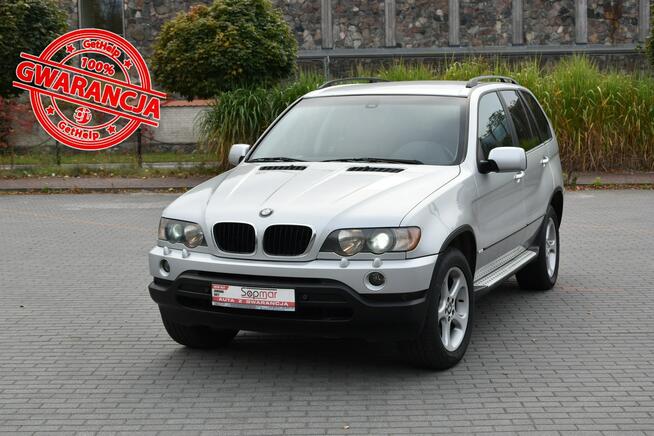 BMW X5 M57 3.0d 184KM Automat 2003r. Xenon Skóra Sporty NAVi HAK Kampinos - zdjęcie 1