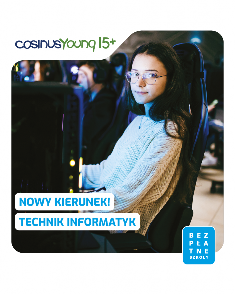 Technik Informatyk CosinusYoung 15+ Kielce Kielce - zdjęcie 1