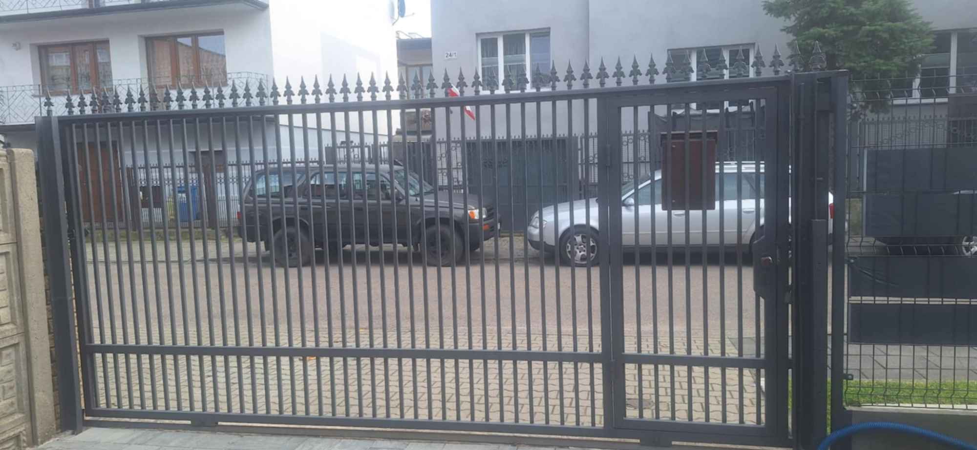 Brama z furtką przesuwna na sprzedaż RADOM Radom - zdjęcie 3