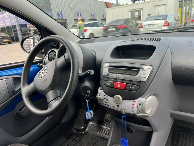 Toyota Aygo *Zamiana*  ALU COOL Blue 89tys/km Klimatyzacja Siemianowice Śląskie - zdjęcie 11