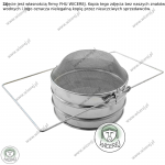 Sito do miodu podwójne wypukłe śr. 20cm filtr do miodu cedzak cedzidło Jaśliska - zdjęcie 9