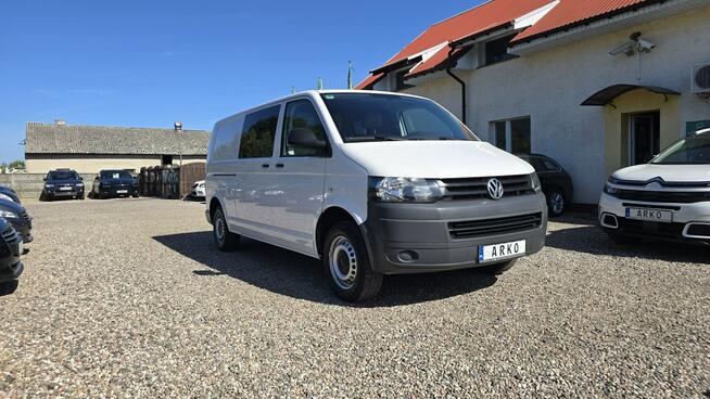 Volkswagen Transporter long, 6 miejsc, serwisowany Zieleniewo - zdjęcie 1