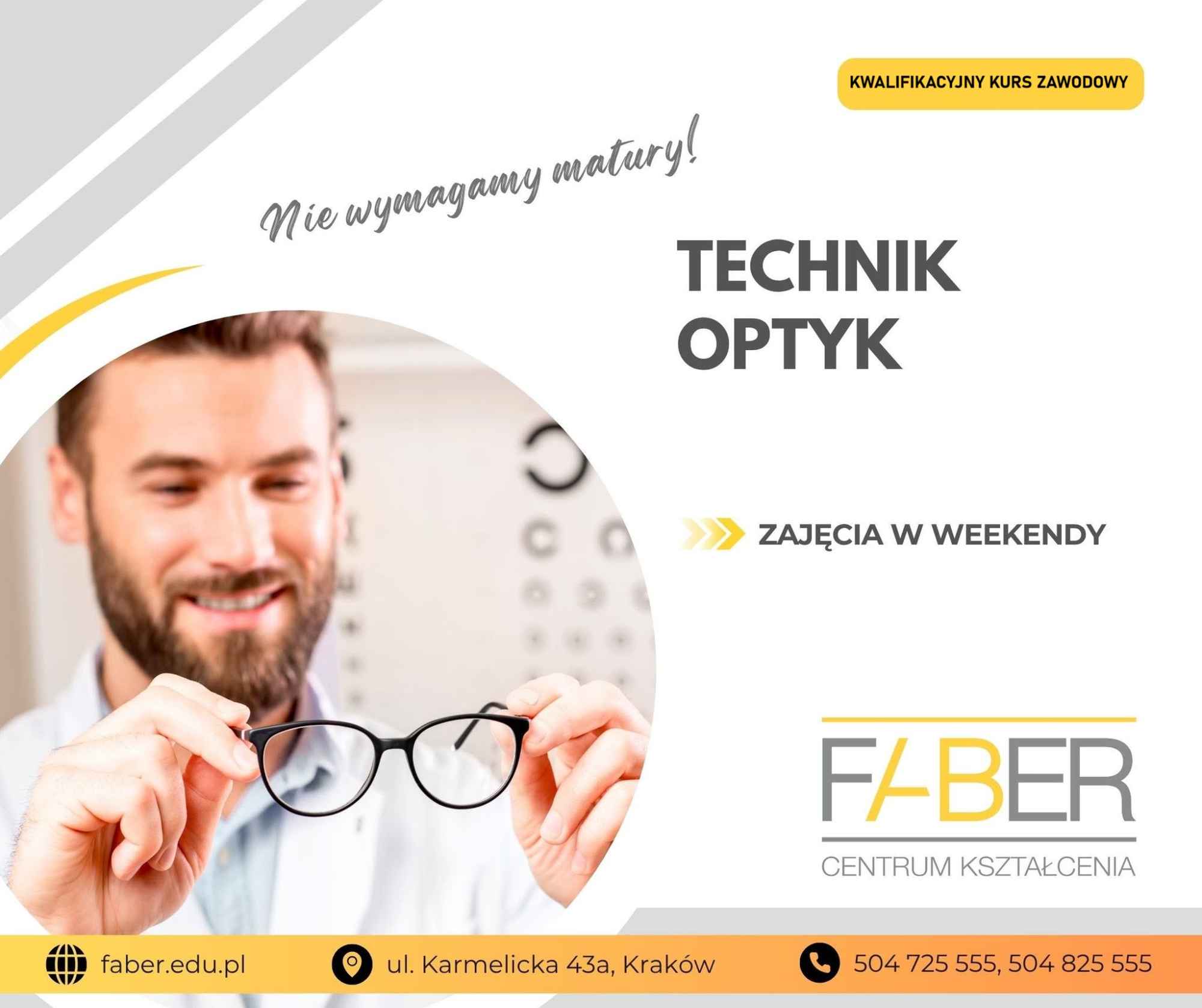 Technik Optyk – kurs w Krakowie Śródmieście - zdjęcie 1