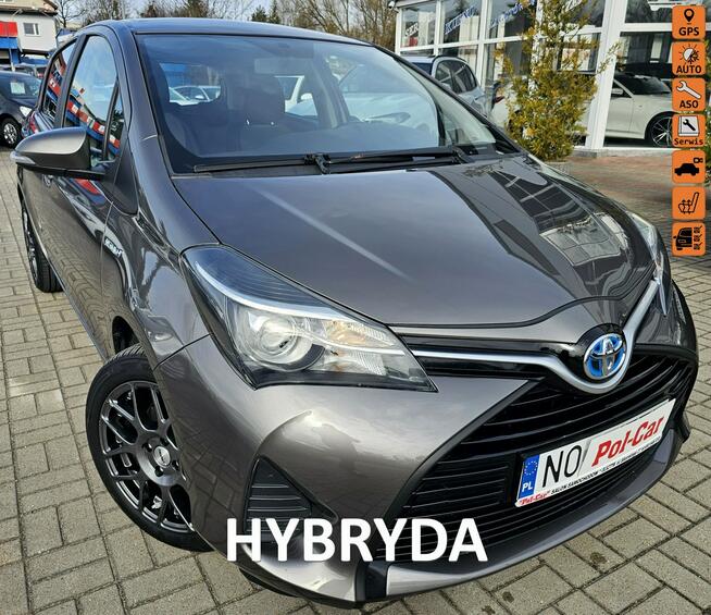 Toyota Yaris automat, hybryda,kamera cofania, grzane fotele ,serwis Olsztyn - zdjęcie 1