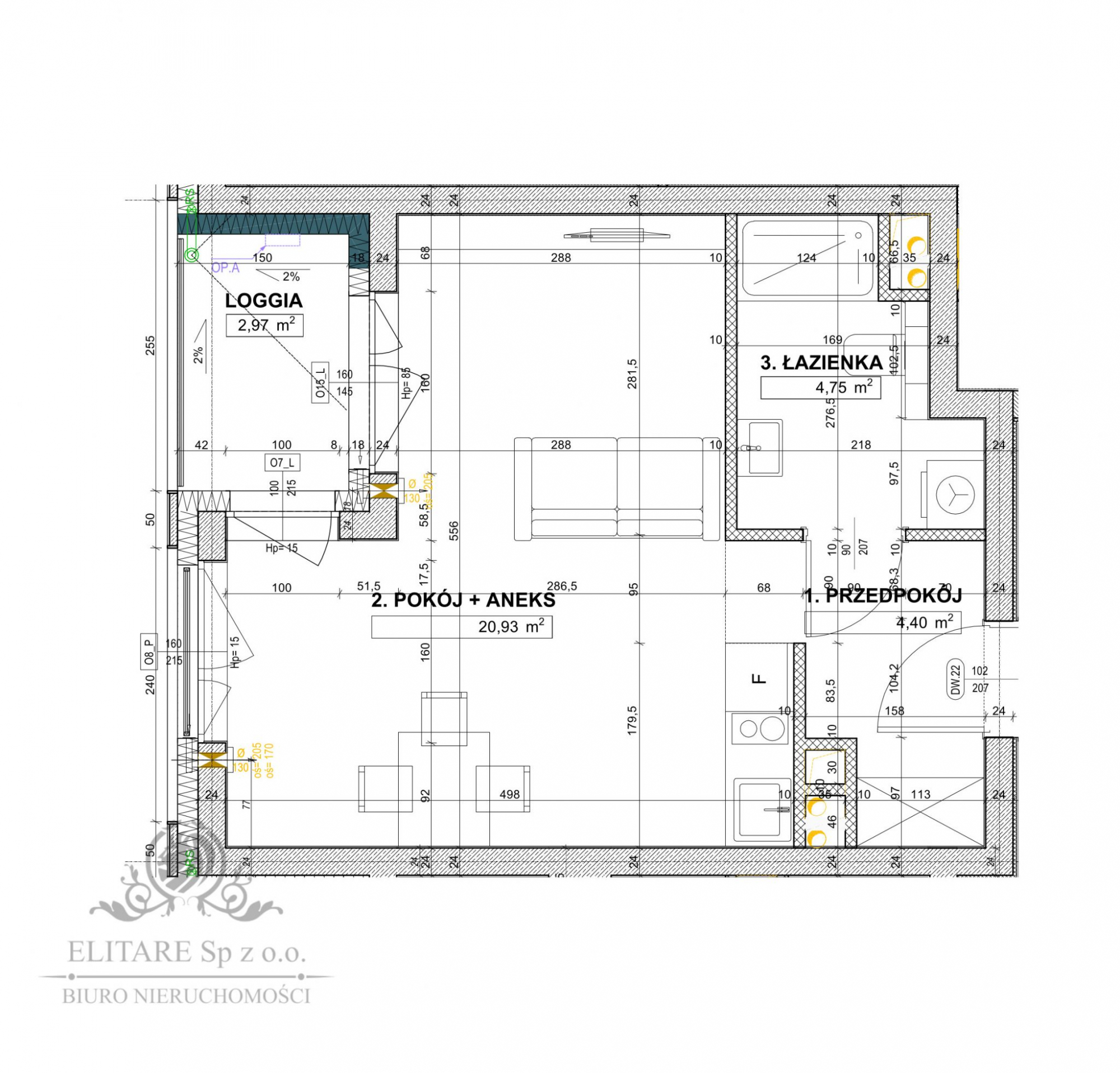 Mieszkanie obok Sky Tower, blisko Rynku i Dworca Głównego Wrocław - zdjęcie 3