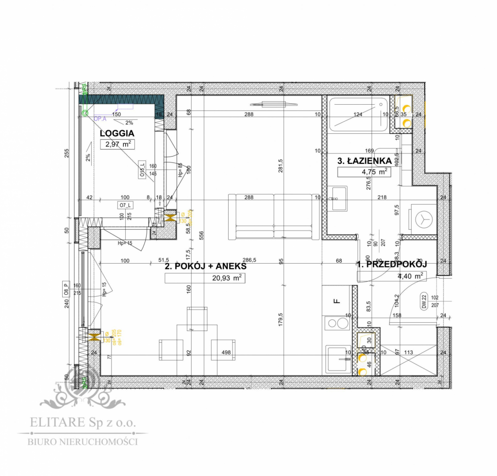 Mieszkanie obok Sky Tower, blisko Rynku i Dworca Głównego Wrocław - zdjęcie 3