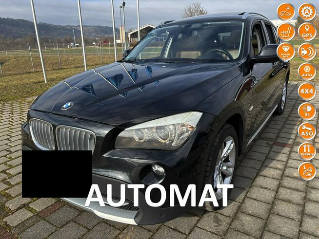 BMW X1 23d xDrive 204km PDC hak NAVI xenon BEZWYPADKOWY serwis 2012 Tychy - zdjęcie 1