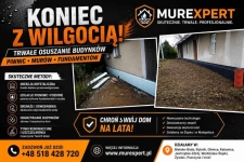 Osuszanie budynków, izolacja fundamentów, iniekcja krystaliczna