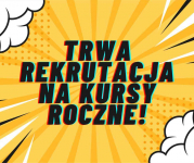 Kursy roczne - ucz się razem z nami!