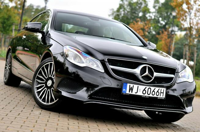 Mercedes E 200 200_2.0 184KM_Coupe_Navi_Xenon_Led_Skóra_Serwis_ Płock - zdjęcie 2