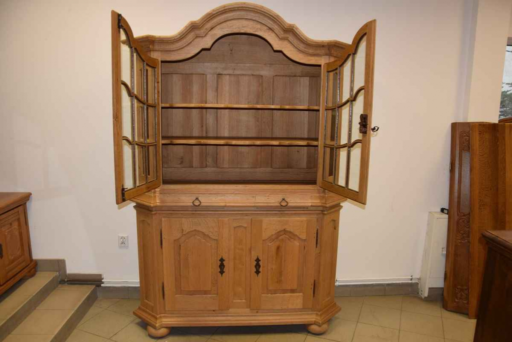 kredens z litego dębu - jak nowy Olsztyn - zdjęcie 5