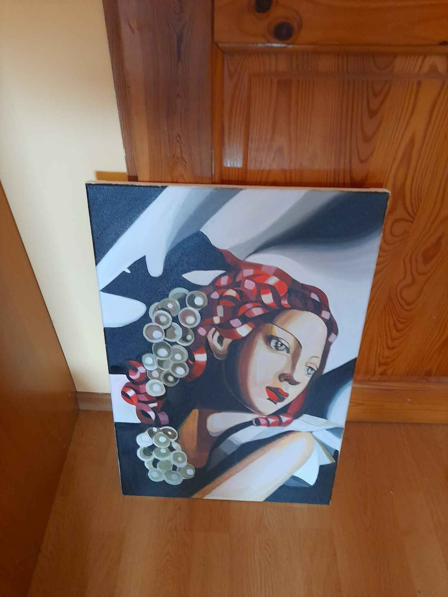Sprzedam obraz Tamara Łempicka z winogronami Praga-Północ - zdjęcie 2