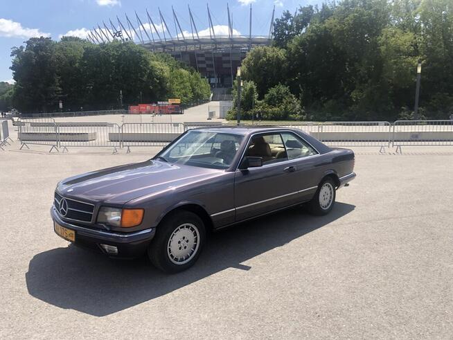 Piękny Mercedes 126 380sec Warszawa - zdjęcie 1