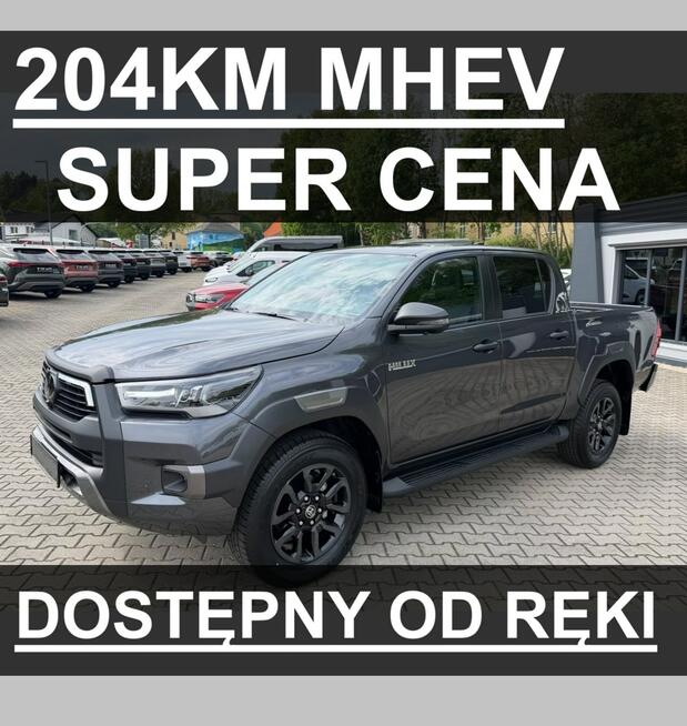 Toyota Hilux Hybryda 204 KM Invincible Super Cena Dostępny od ręki ! Szczecinek - zdjęcie 1