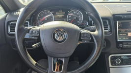 Volkswagen Touareg 4x4 ledy automat bixenon R-LINE  biała perła Lębork - zdjęcie 9