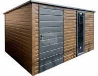 Schowek - Domek Ogrodowy 3x2m - drzwi okno drewnopodobny dach GP608