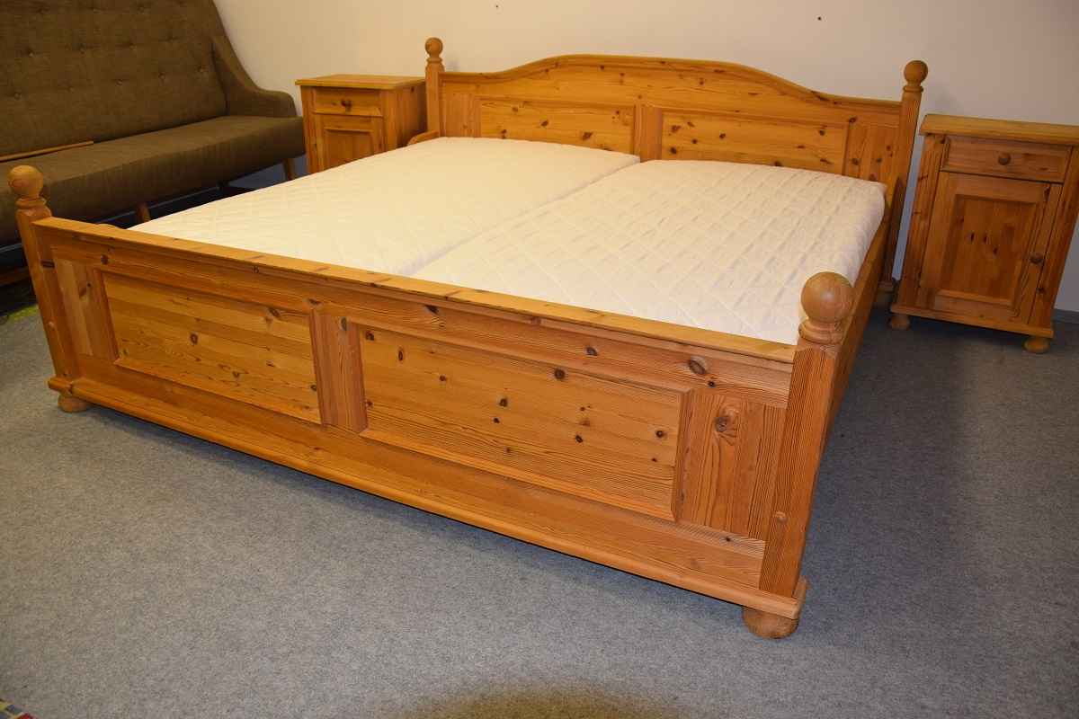 łóżko z materacami i szafkami - komplet jak nowy Olsztyn - zdjęcie 2