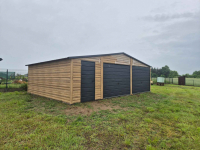 Garaż blaszany dwustanowiskowy 8×6m Winchester Dach dwuspadowy Radochów - zdjęcie 2