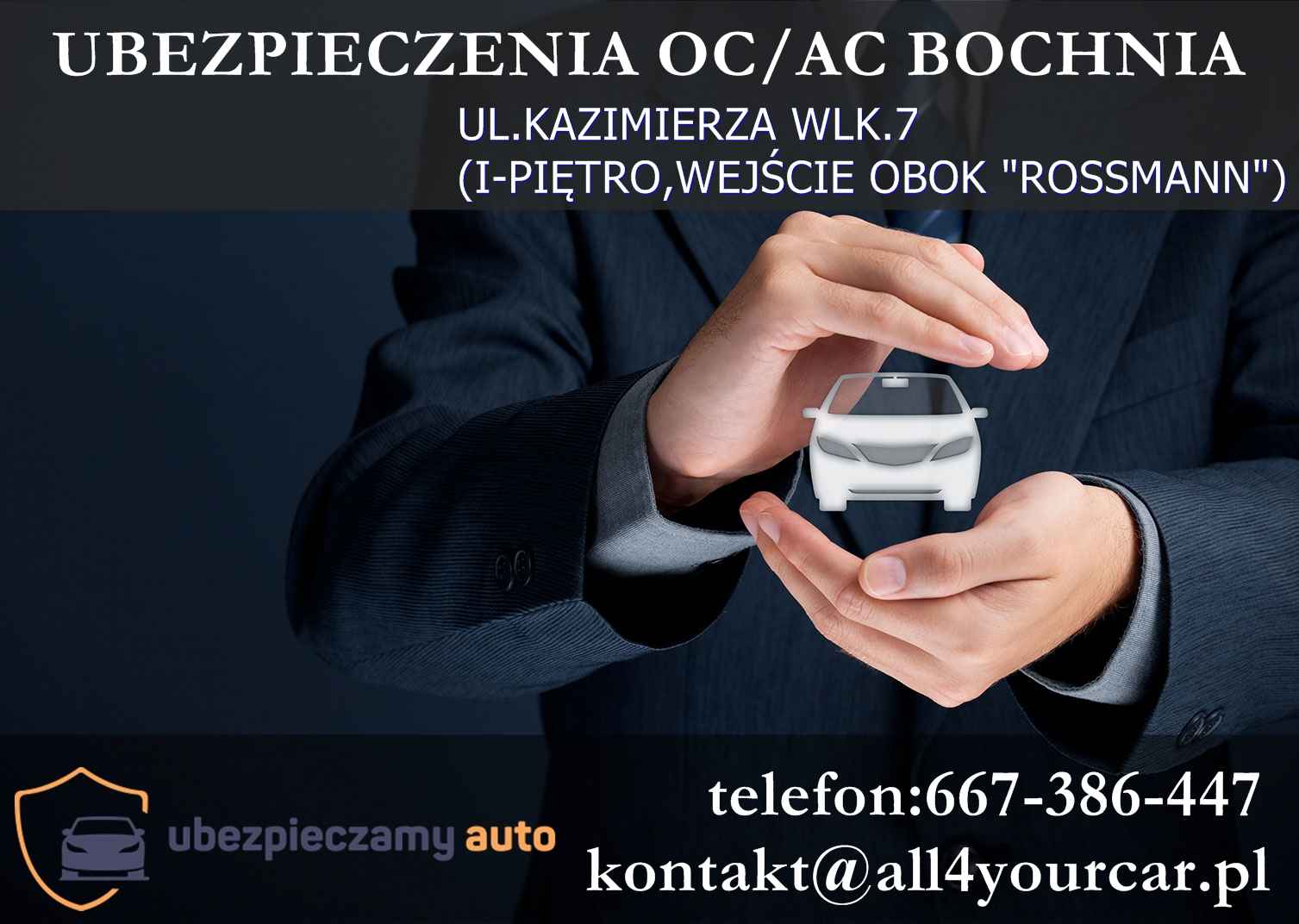 Rejestracja pojazdów AKCYZA Wydział komunikacji Ubezpieczenia OC/AC Bochnia - zdjęcie 4