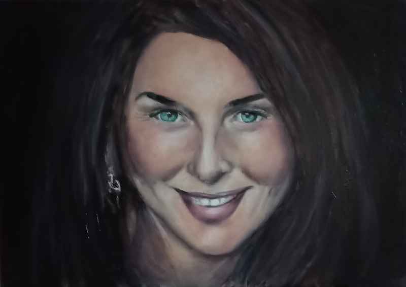 Portret olejny na płótnie na zamówienie Śródmieście - zdjęcie 6