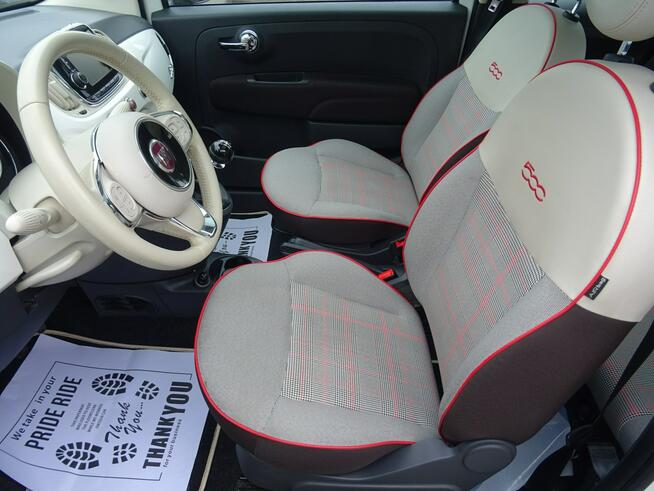 Fiat 500 1.2 70KM Lounge, Salon PL, Dach Panorama Łódź - zdjęcie 9