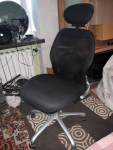 Fotel czarny bardzo wygodny Bielany - zdjęcie 2