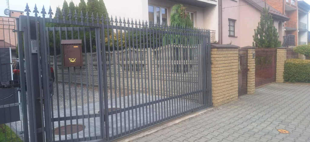 Brama z furtką przesuwna na sprzedaż RADOM Radom - zdjęcie 4