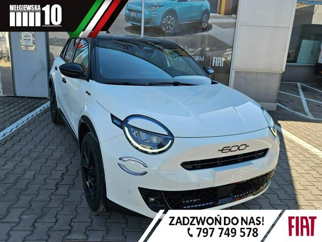 Fiat 600 Hybrid 145KM - Sport Lublin - zdjęcie 1
