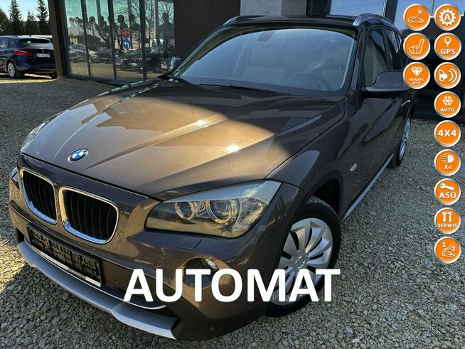 BMW X1 20d xDrive 177km SZYBER skóra NAV bixenon BEZWYPADEK serw 2012 Tychy - zdjęcie 1