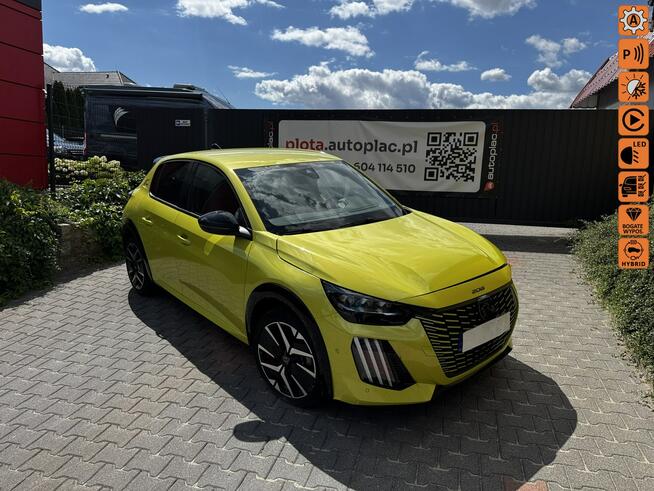 Peugeot 208 1.2 101GT#Hybryda#Mały przebieg#LED#Lifting#Automat# Margonin - zdjęcie 1