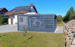 CarPort PREMIUM - wiata samochodowa 4x5,5  dodatkowa zabudowa CP118 Otwock - zdjęcie 2