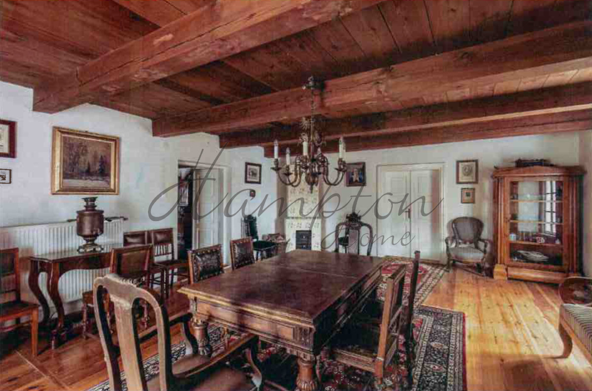 Wspaniały modrzewiowy Dwór z ogrodem i z 2 stawami Sulerzyż - zdjęcie 5