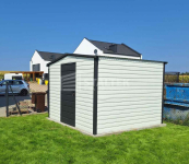 Schowek - Domek ogrodowy - 3x3m - drzwi - dach ST187 Międzyrzecz - zdjęcie 4