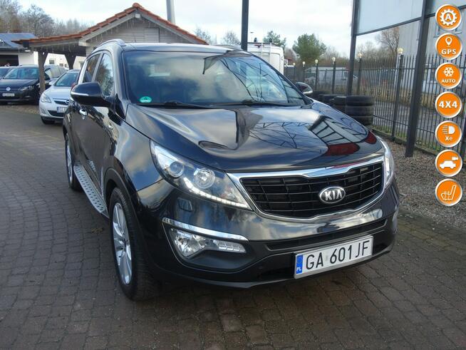 Kia Sportage 2012 2.0 diesel AWD automat skóry xenon navi kamera Słupsk - zdjęcie 1