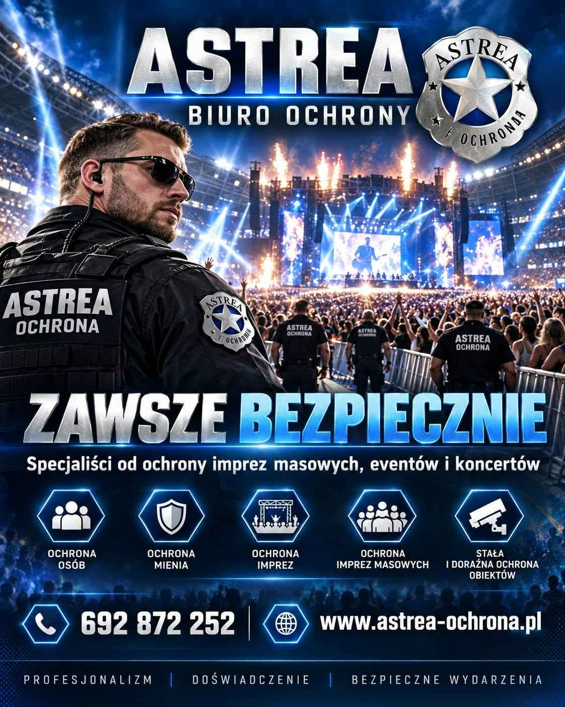 Agencja Ochrony Osób i Mienia Astrea Ochrona Imprez Masowych Płock - zdjęcie 1