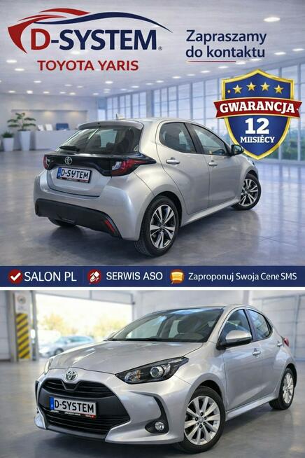 2023 Yaris  Salon Polska 1Właściciel   SUPER STAN Gwarancja ASO PL Białystok - zdjęcie 11