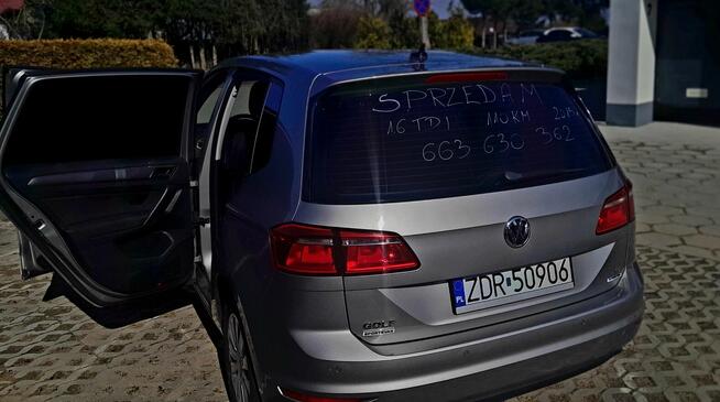 Vw Golf 7 sportsvan 2015r 1.6 tdi 110KM Drawsko Pomorskie - zdjęcie 5