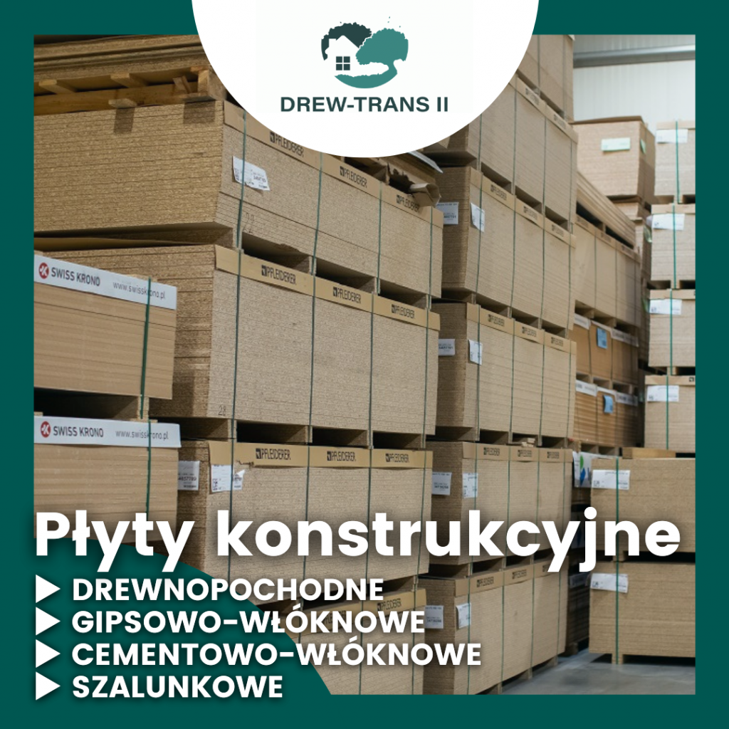 Płyty konstrukcyjne budowlane wykończeniowe OSB MFP sklejki Dostawa Chojnice - zdjęcie 1