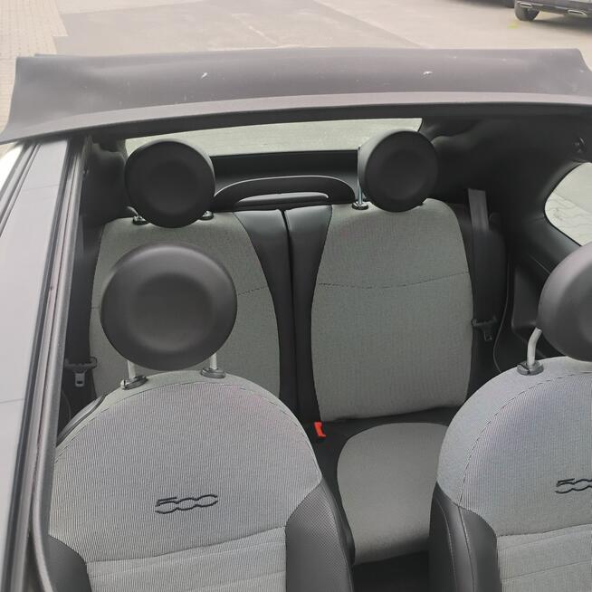 FIAT 500 C ,0.9 TWINAIR, PIĘKNE , STYLOWE CABRIO , STAN IDEALNY ! Mysłowice - zdjęcie 12