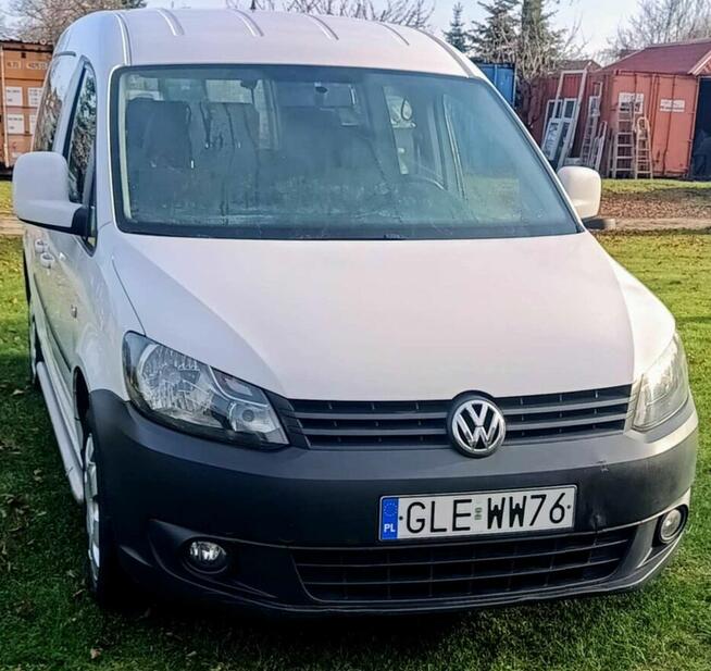 Volkswagen Caddy 2012 rok do przewozu osób niepełnosprawnych Lębork - zdjęcie 5