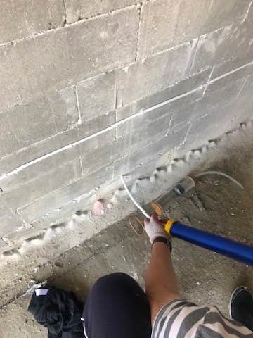 Iniekcja Krystaliczna Wilgoć ścianach podciąganie kapilarne osuszanie Sopot - zdjęcie 3