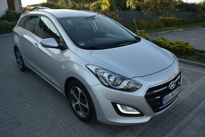 Hyundai i30 1.4B MPI 2016r 94 TYS KM Klima Led Sprowadzony Opłacony Tarnogród - zdjęcie 7